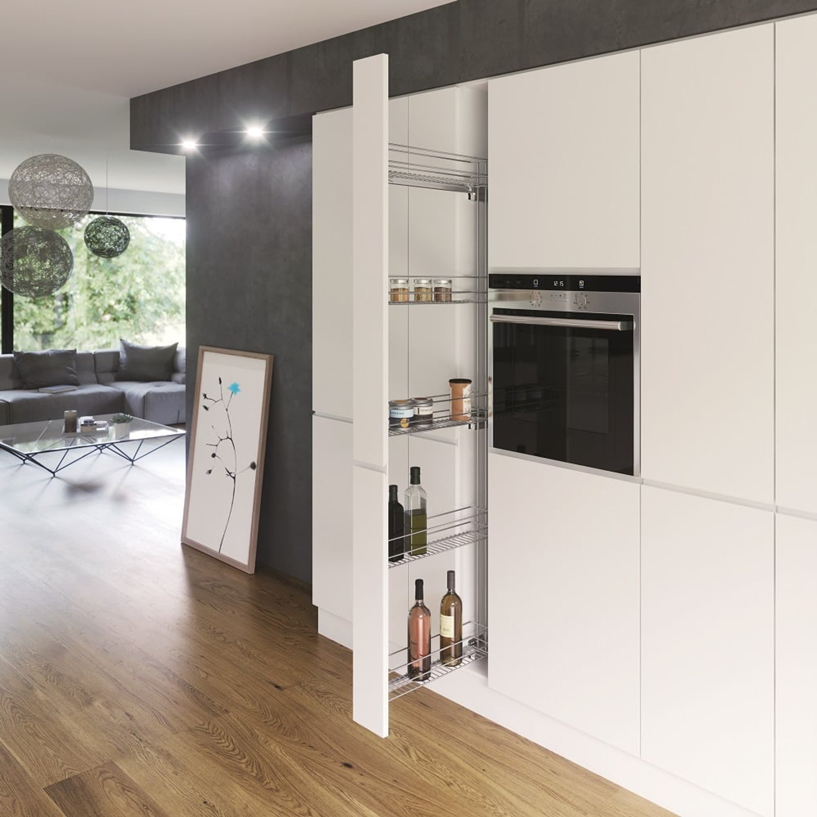 VS TAL WIRO Rack 15 Tall Pull Out Storage | ArchiPro NZ