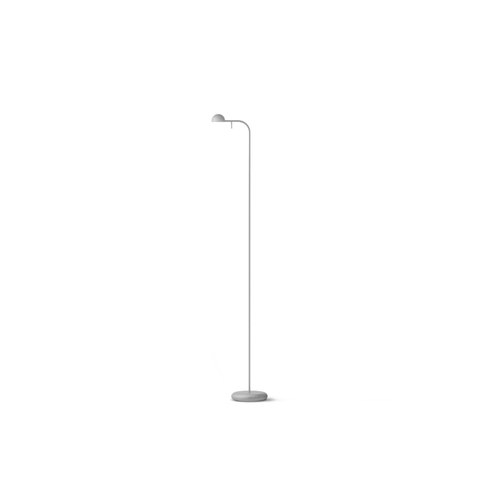 Matte White Pin Floor Lamp
