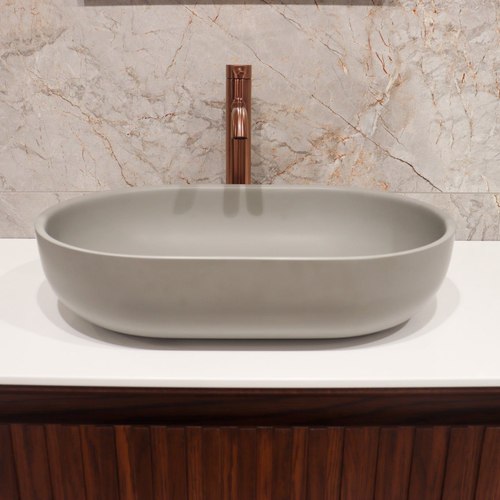 Light Grey Code Oval 530 Villastone Basin Range