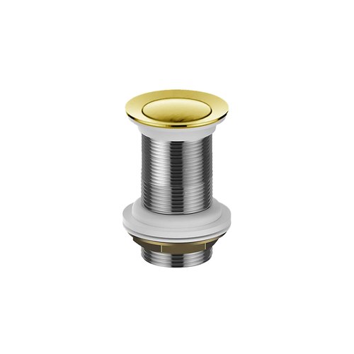 PVD Brushed Brass Basin Waste Pop-up