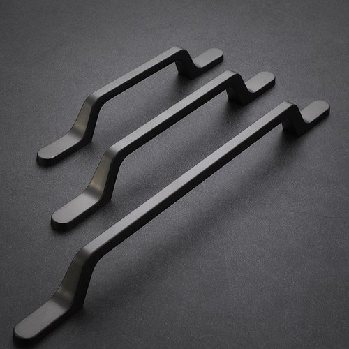 Black Kitchen cabinet handles gold coast Matt black /Brushed brass/Brushed nickel