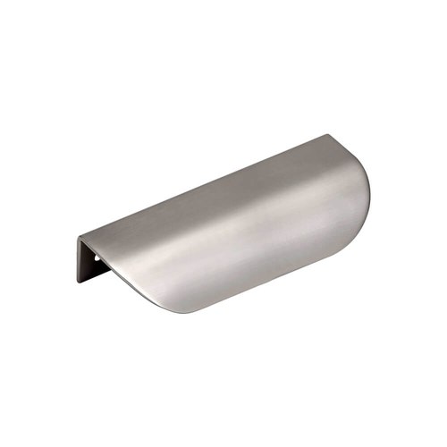 Nickel KT&CO Kitchen shell lip pull handles Mosman Matt Black / Brushed Nickel / Brass / White