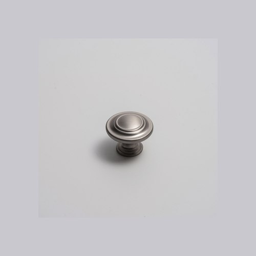 Nickel Tweed Heads Hamptons Style Kitchen Knobs