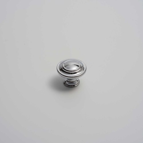 Chrome Tweed Heads Hamptons Style Kitchen Knobs