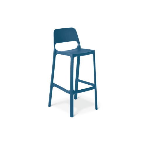 Blue Zero Bar Stool