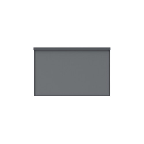 Charcoal Retractable Shade Manual Blind For Tasman Wall Mounted Pergola