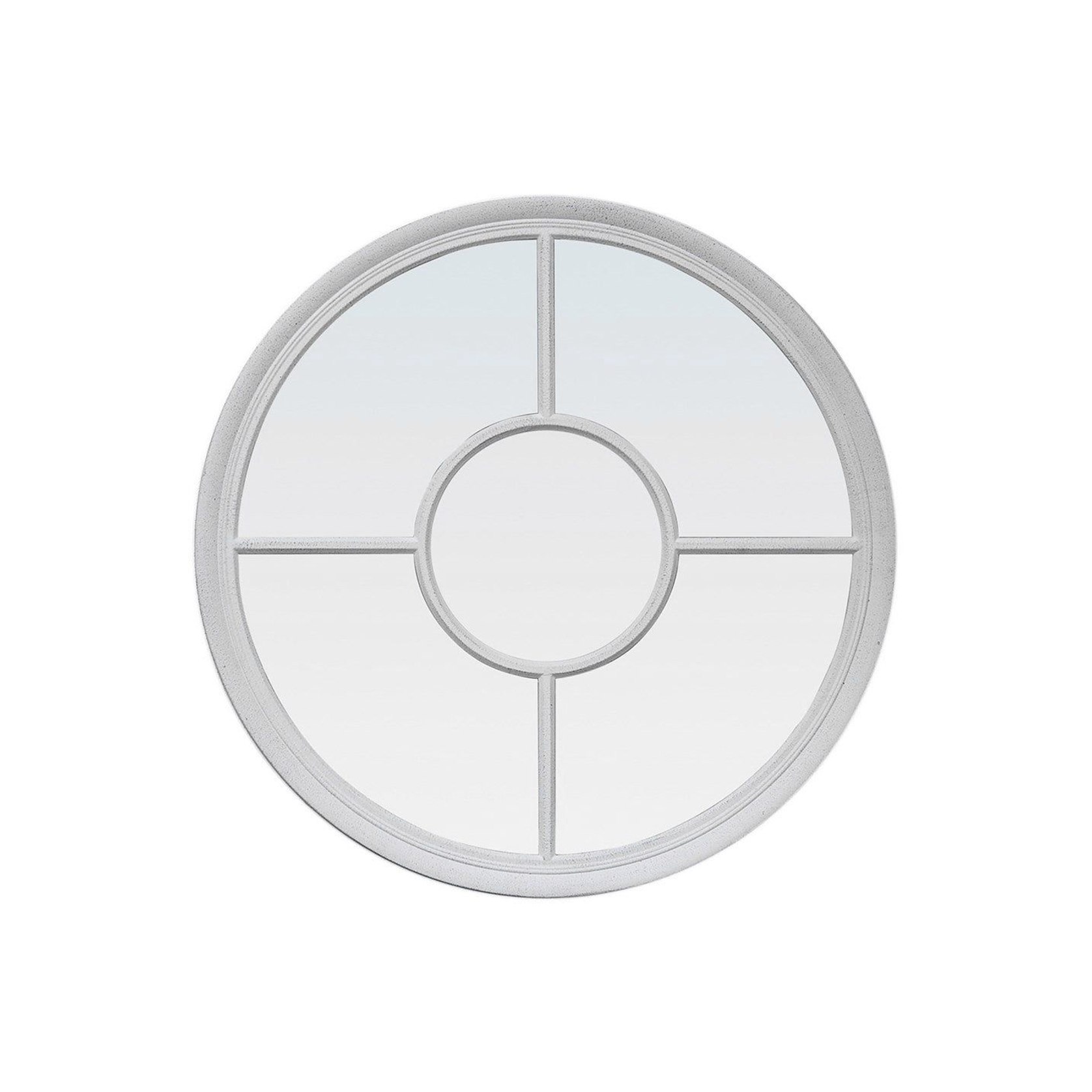 Classic Round Wooden Mirror ArchiPro NZ