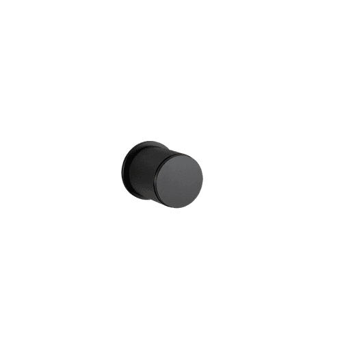 Black Buster+Punch Cross Door Knob