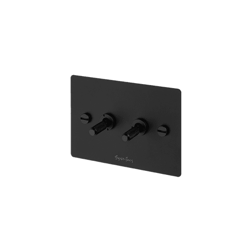 Black Buster+Punch 2 Toggle Switch