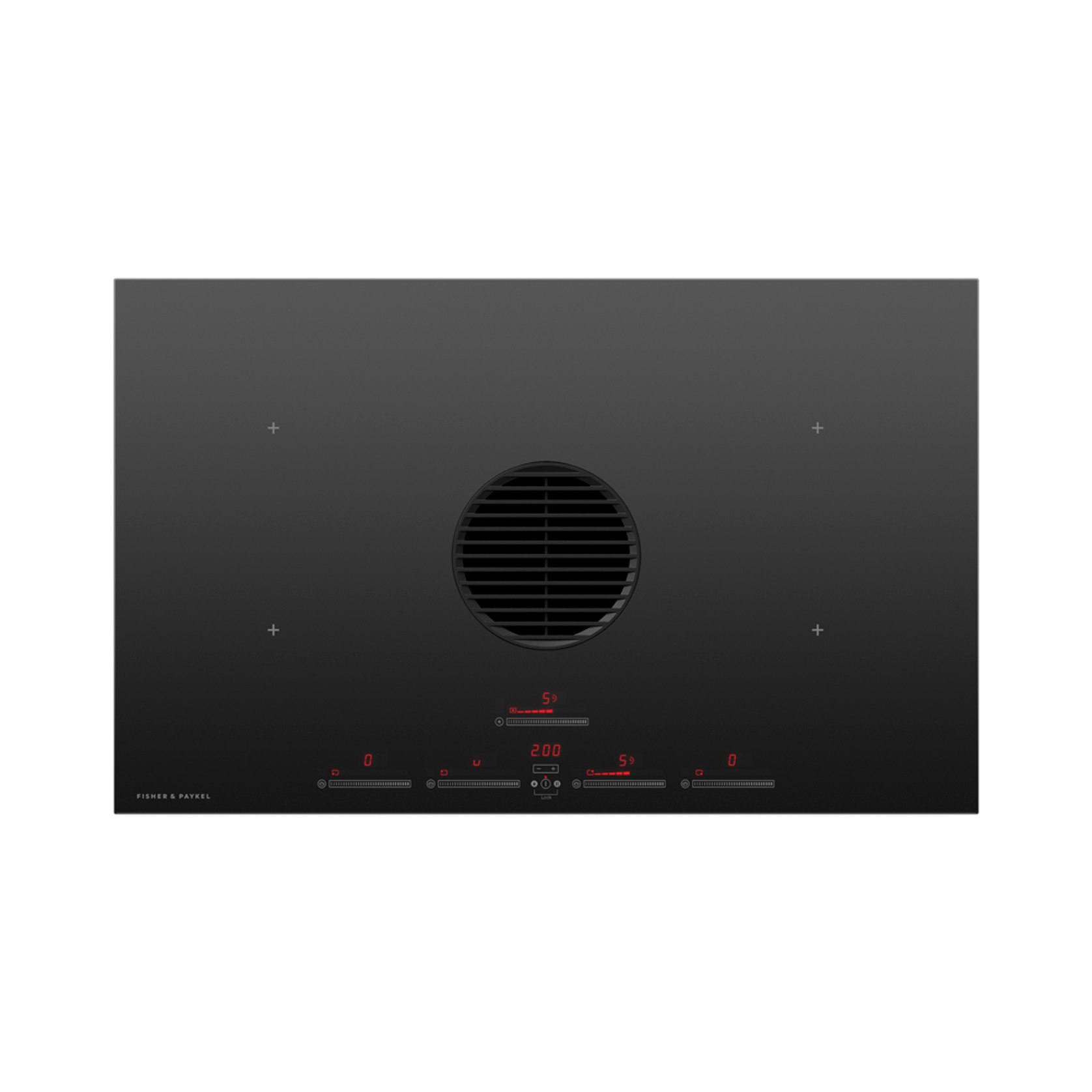Induction Cooktop, 83cm, 4 Zones with Integrated Ventilation ArchiPro NZ