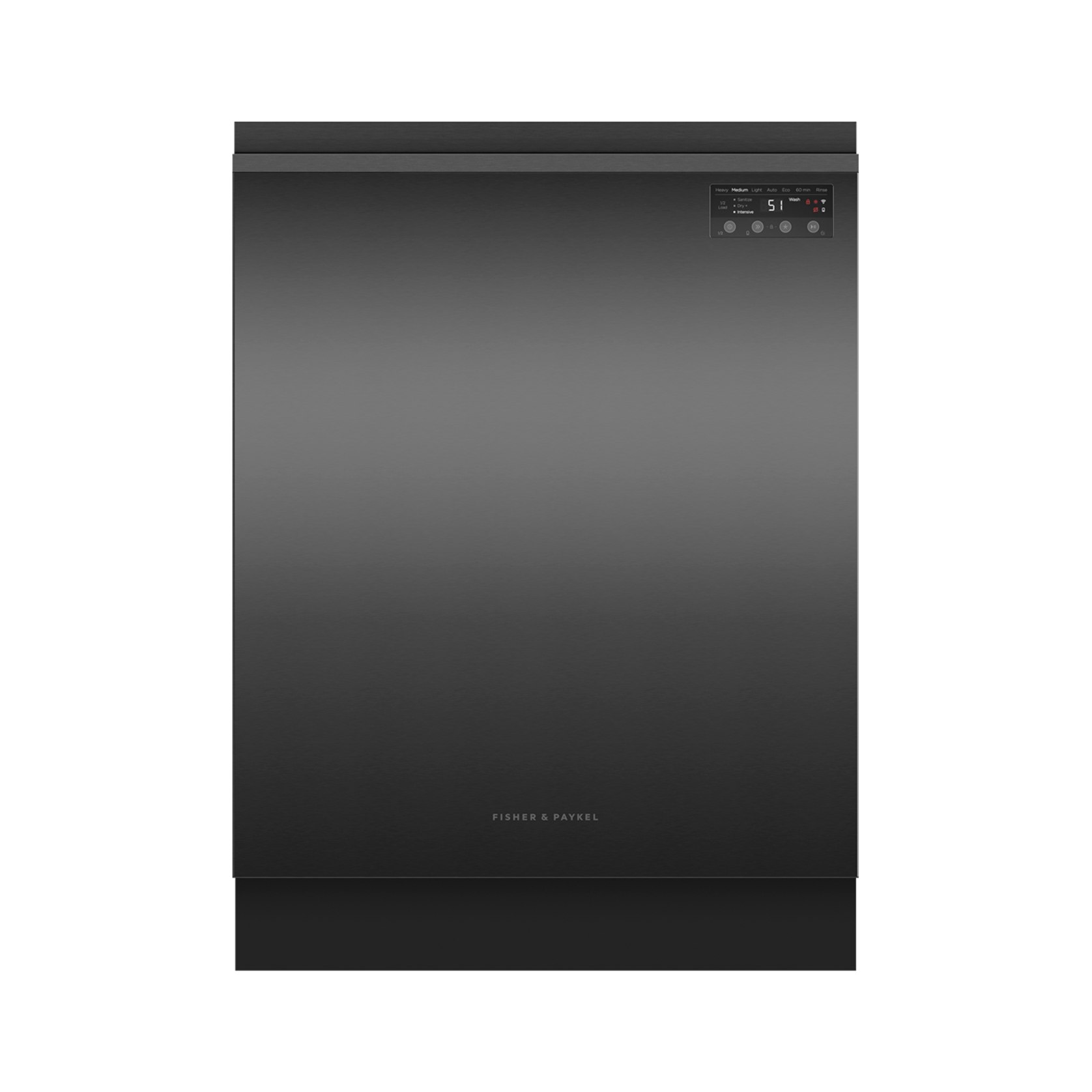 Black Stainless Steel Builtunder Dishwasher, Sanitise ArchiPro NZ