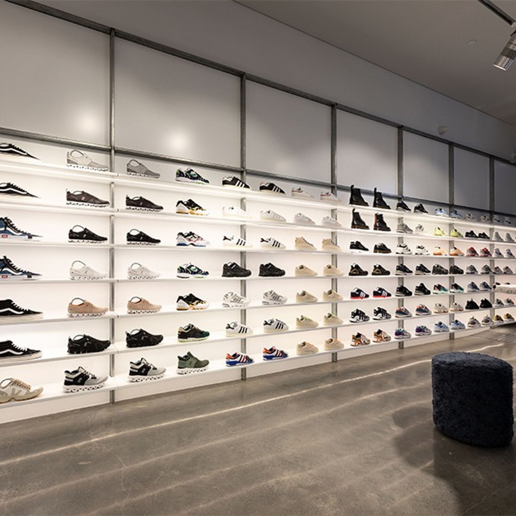 Custom Steel Retail Shelving Units | ArchiPro NZ