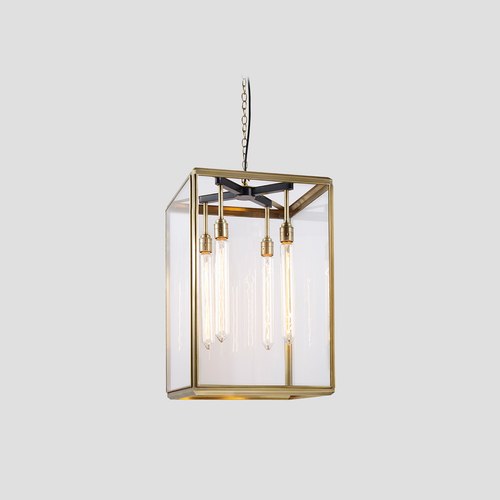 Antique Brass Hazel Pendant Light