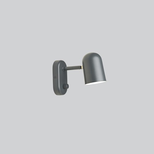 Dark Grey Buddy Wall Light