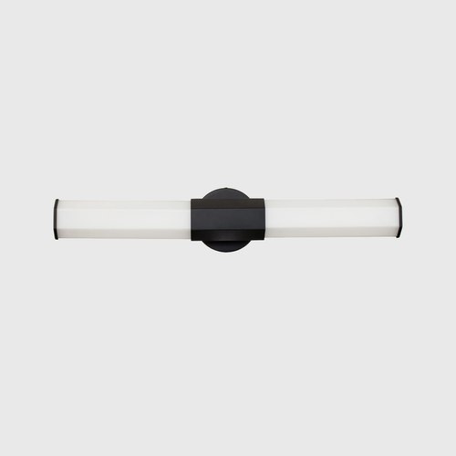 Matte Black Facet Dual Wall Light