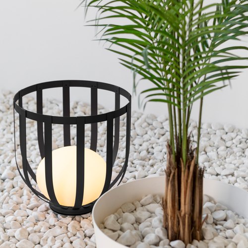 Black Anthracite Bols Outdoor Floor Lamp
