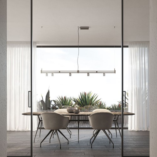 Aluminium Airtek One Linear Pendant Light