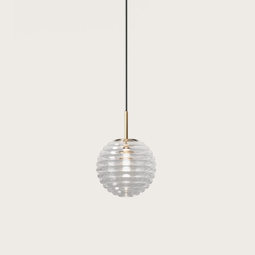 Matte Brass Doul Pendant Light