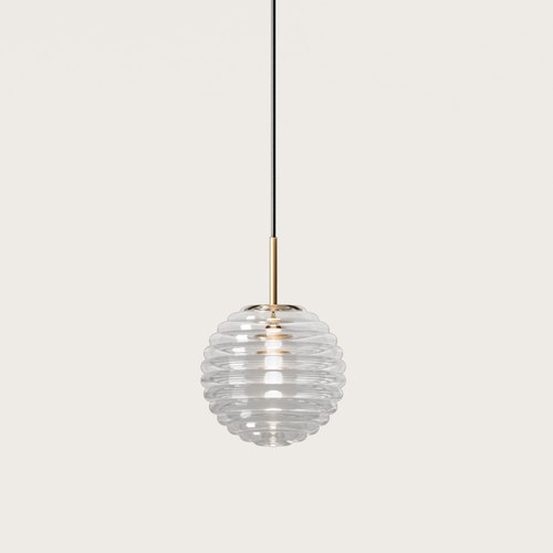 Matte Brass Doul Pendant Light
