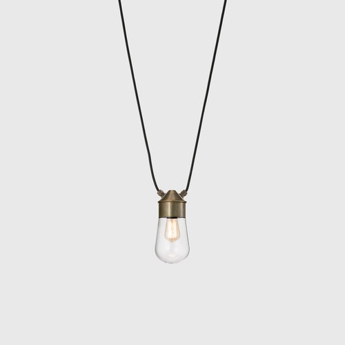 Antique Brass Drop Mini Cluster Pendant Light