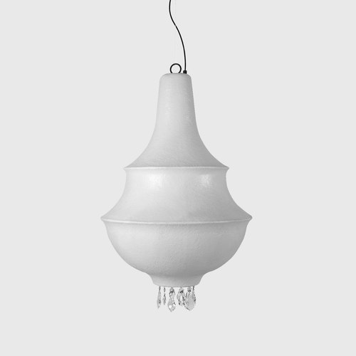 Matte White Lady D Pendant Light
