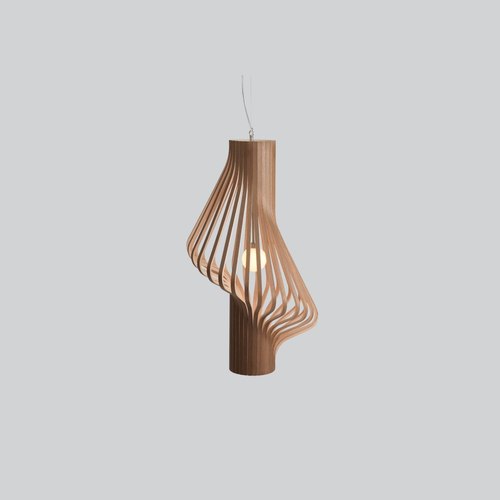 Smoked Oak Diva Pendant Light