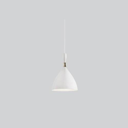 White Dokka Pendant Light