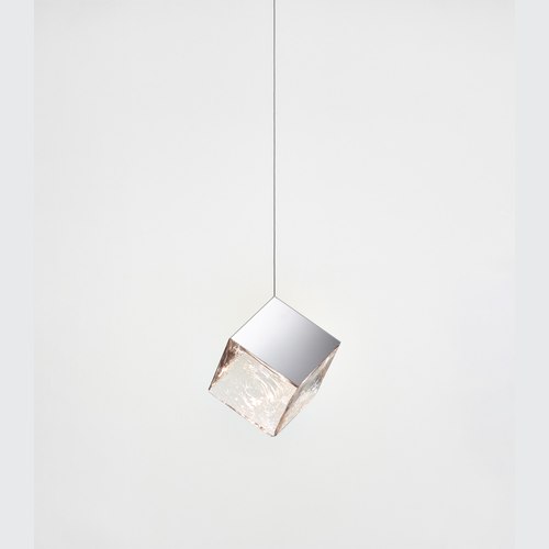 Silver Pyrite Pendant Light