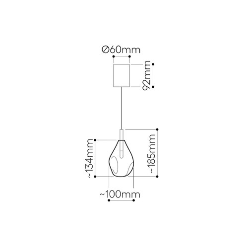 Frosted Soap Mini Pendant Light