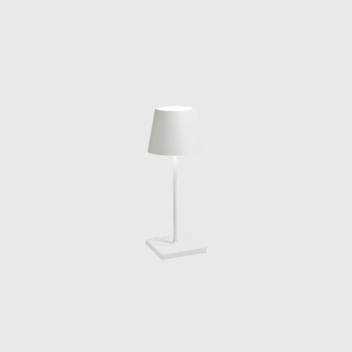 White Poldina Mini Table Lamp
