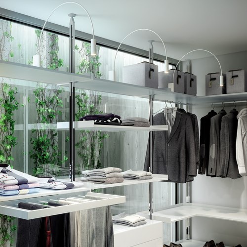 White/White Volta Wall Light