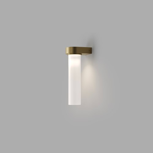 Old Brass Edge Wall Light