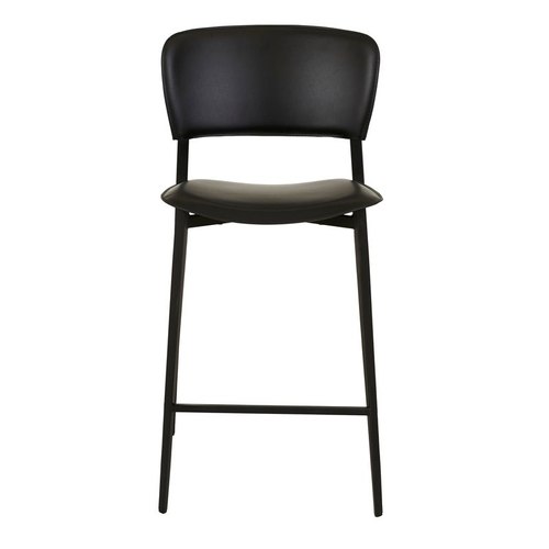 Jet Black/Matt Black Matilda Barstool