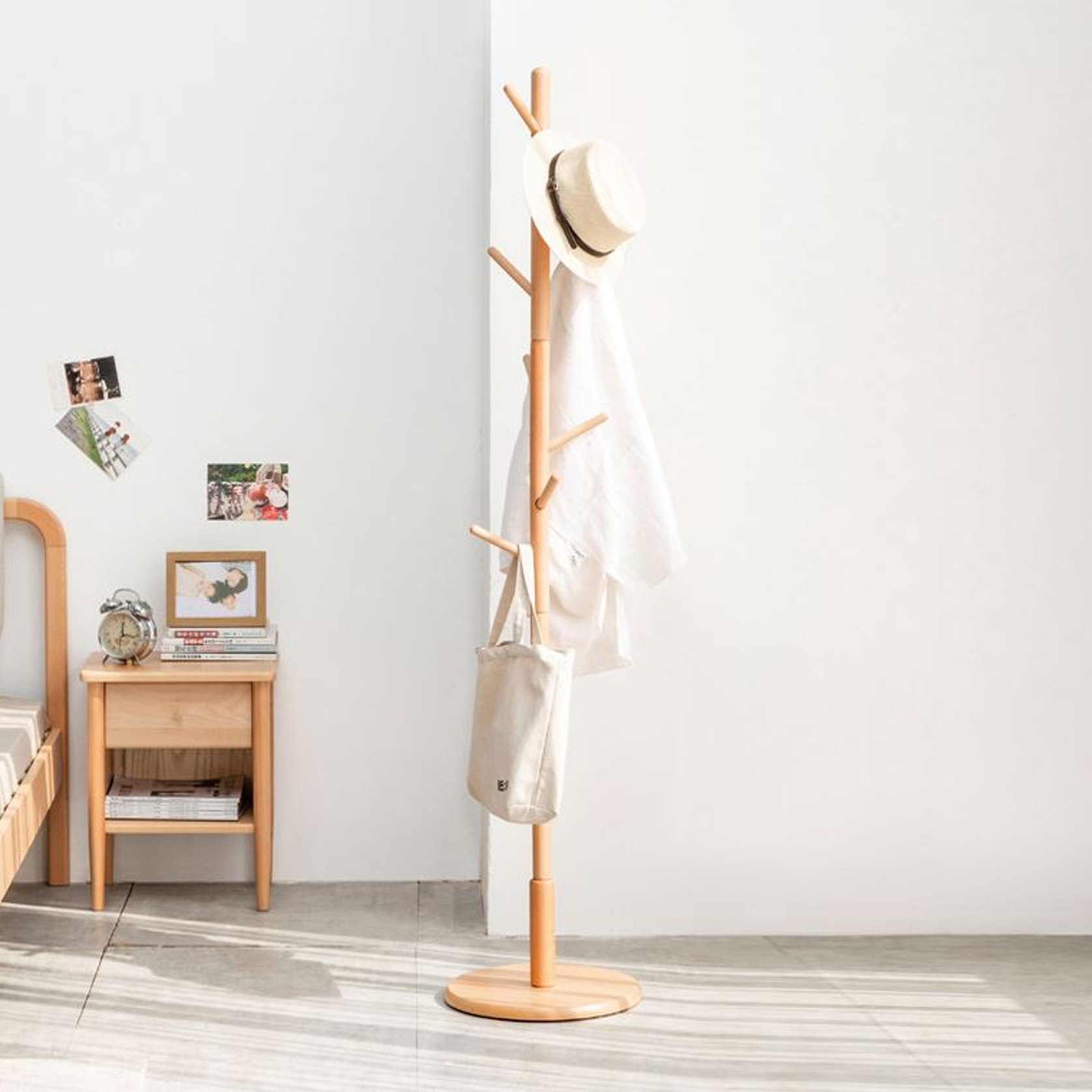 Wooden coat stand online nz