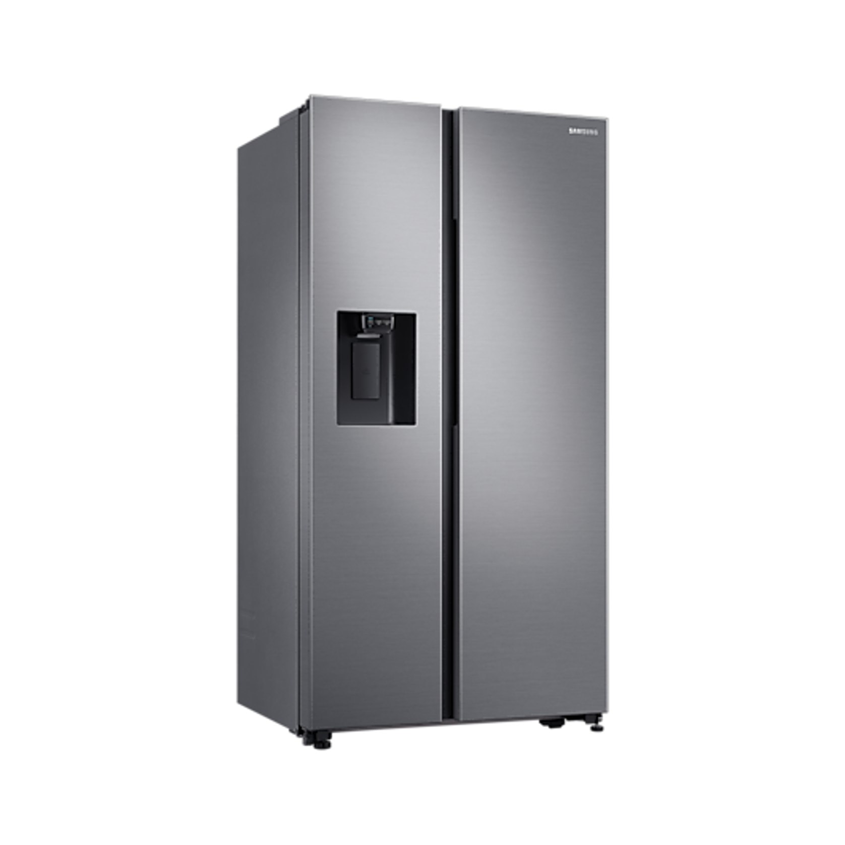 635L Side By Side Fridge All Around Cooling Matte Silver | ArchiPro NZ