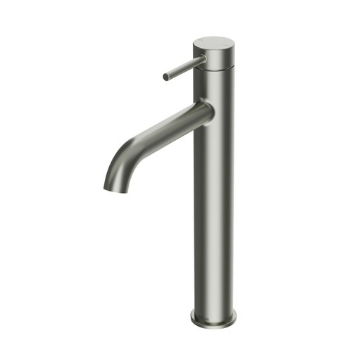 Brushed Nickel Nature Tall Basin Mixer Range