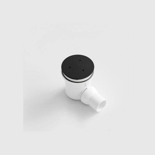 Matte Black Versa Easy Clean Shower Waste 90mm
