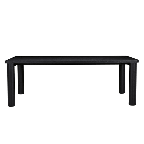 Black Oak Flint Dining Table