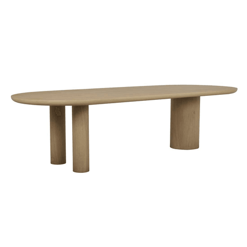 Natural Oak Seb Oval Dining Table