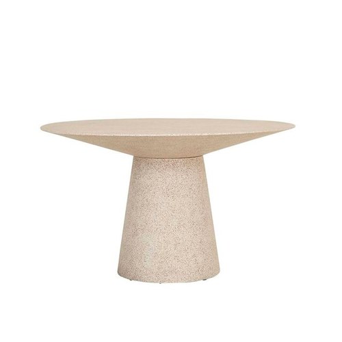 Warm Sand Livorno Round Dining Tables