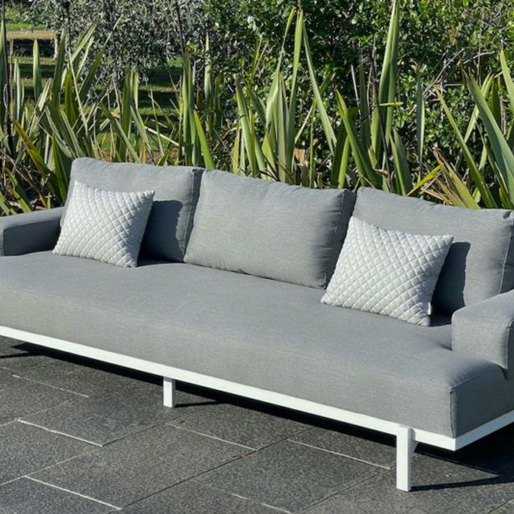 Mood Outdoor Lounge Sofa | Charcoal | ArchiPro NZ