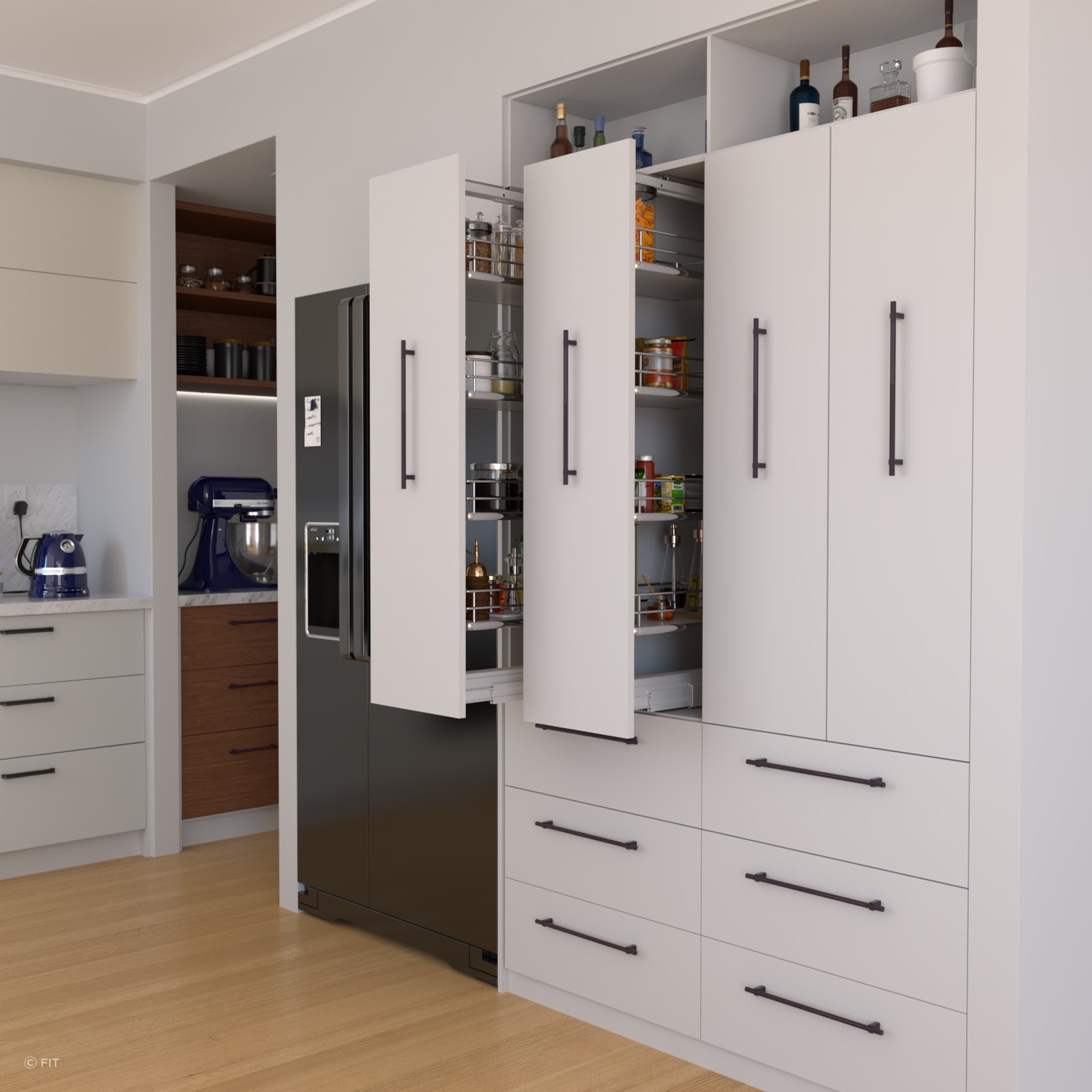 FIT Giamo Kitchen Pantry | ArchiPro NZ
