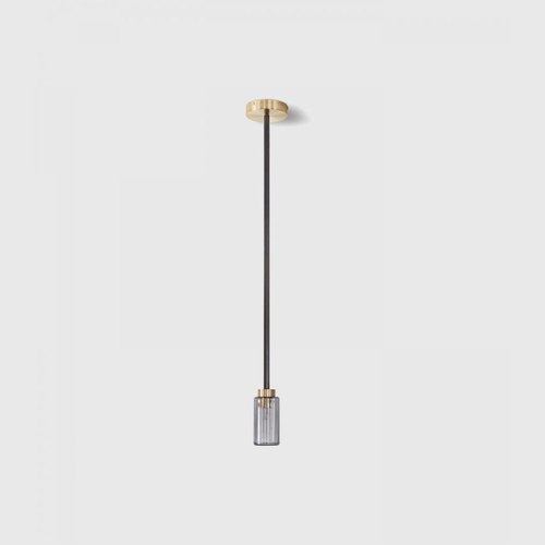 Smoked Glass Farol Pendant Light