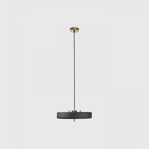 Black Revolve Pendant Light