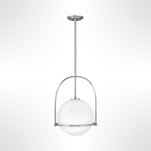 Brushed Nickel Hinkley Somerset 1L Medium Pendant