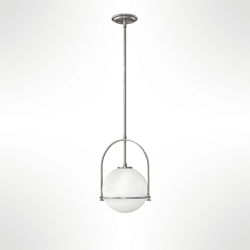 Brushed Nickel Hinkley Somerset 1L Large Pendant