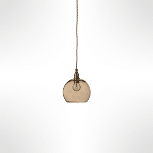 Golden Smoke Rowan Pendant Small