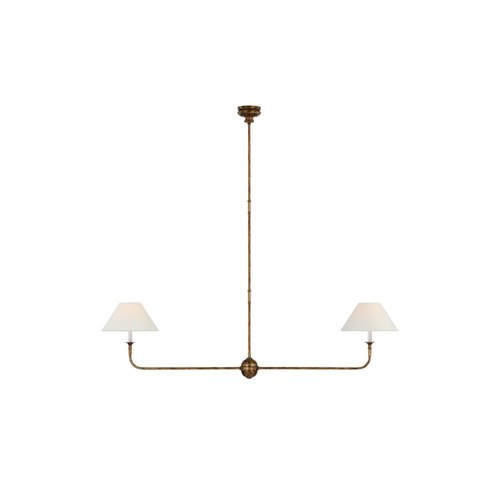 Gild Thomas O'Brien Piaf Large Two-Light Linear Pendant