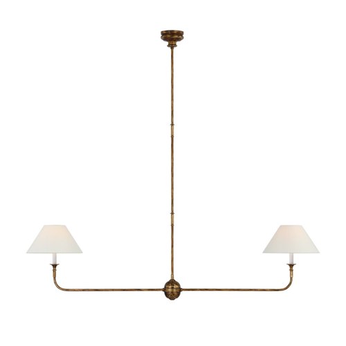 Gild Thomas O'Brien Piaf Large Two-Light Linear Pendant