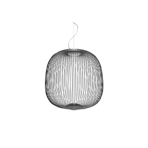 Graphite Spokes 2 Pendant